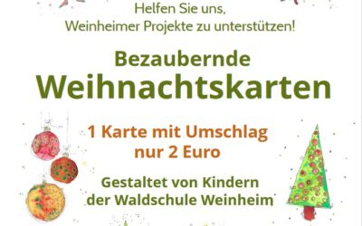 Kartenkunst aus Kinderhand