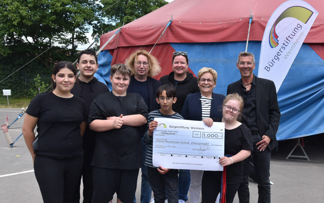 Zirkus in der Maria-Montessori-Schule